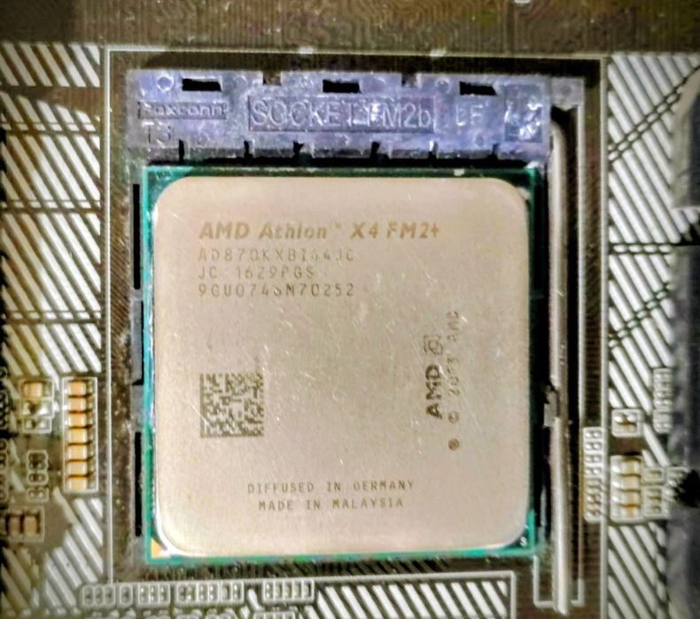 Материнская плата+процессор fm2+