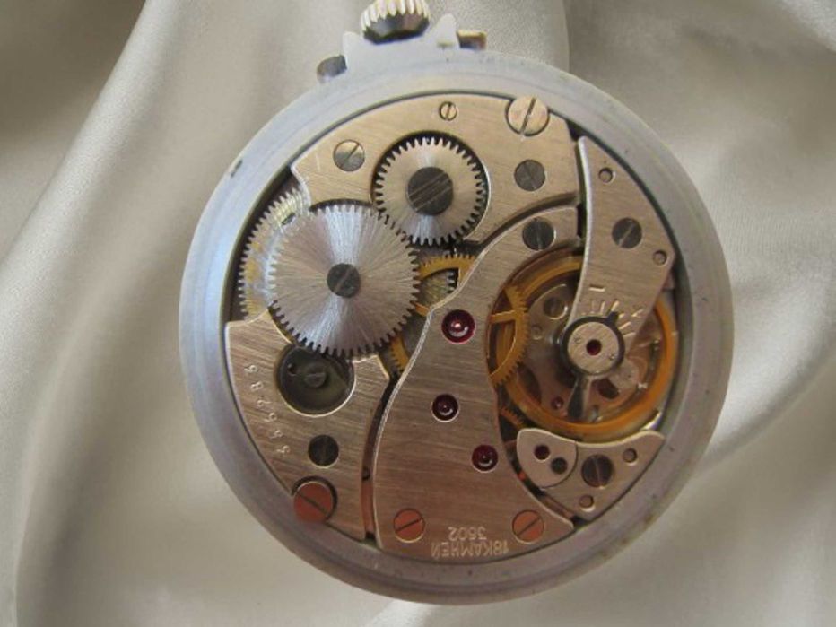 Zegarek kieszonkowy Mołnia w odkrytej kopercie Stan bardzo dobry