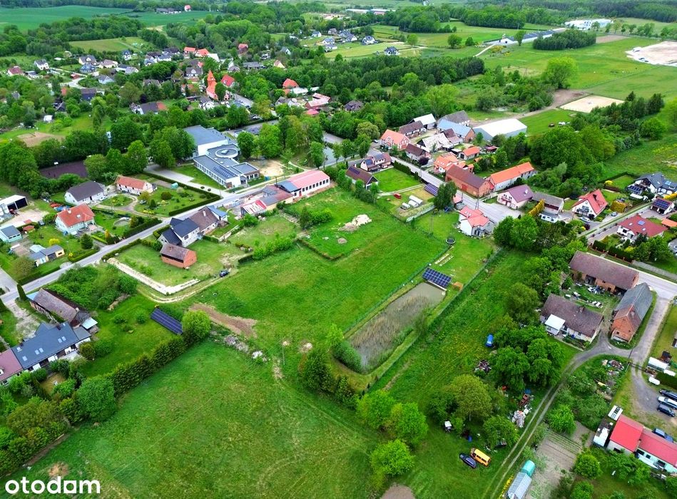 Działka 1193 m² z MPZP Bierkowo, 5 km od Słupska