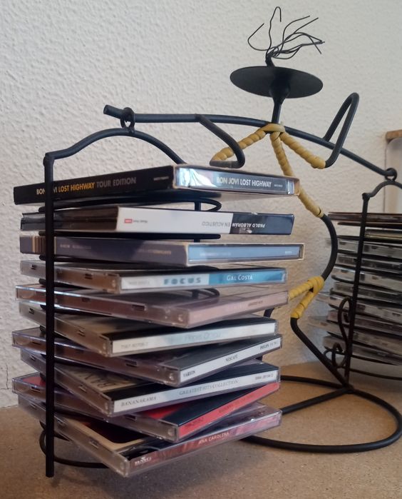 Porta-Cd's decorativo