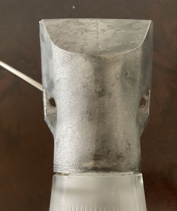 Aplique Industrial em vidro e metal