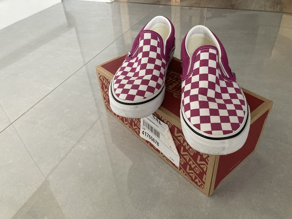 Buty Vans 37 checkerboard Classic Slip-O