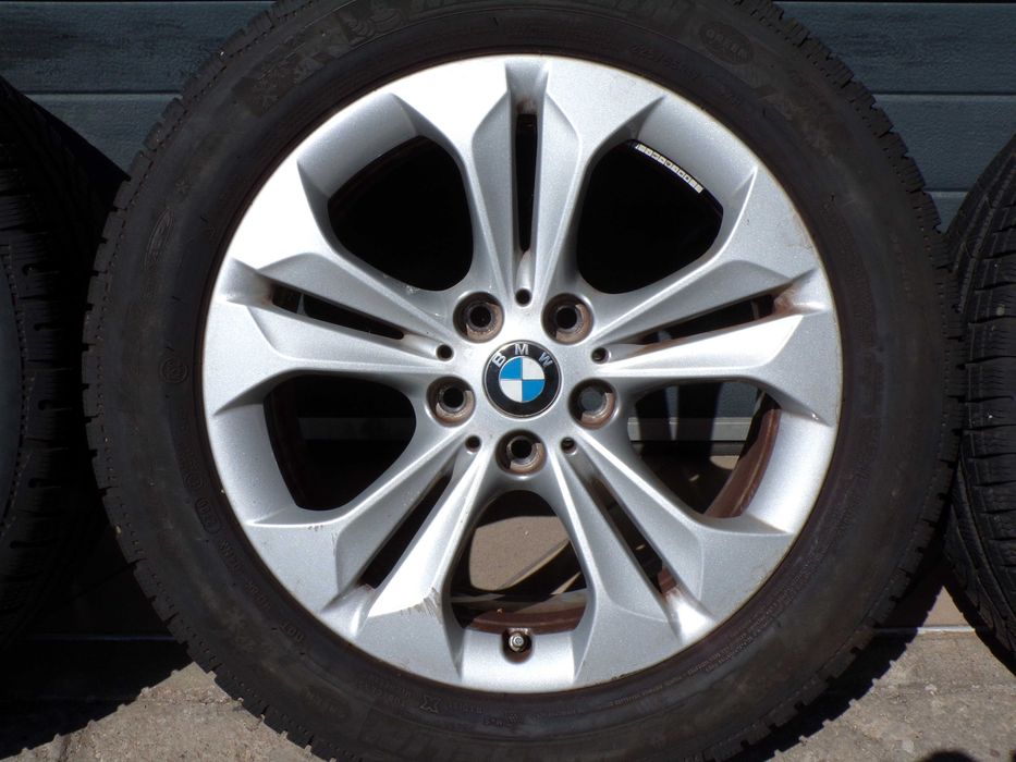 ! Koła zimowe 17 5x112 fabryczne BMW X1 F48 F49 X2 F39 TPMS Michelin