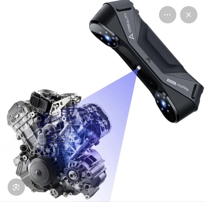 Creality Raptor Pro 3D Scanner - como novo