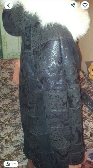 Дитяча натуральна дубльонка на дівчинку 5--10 років.