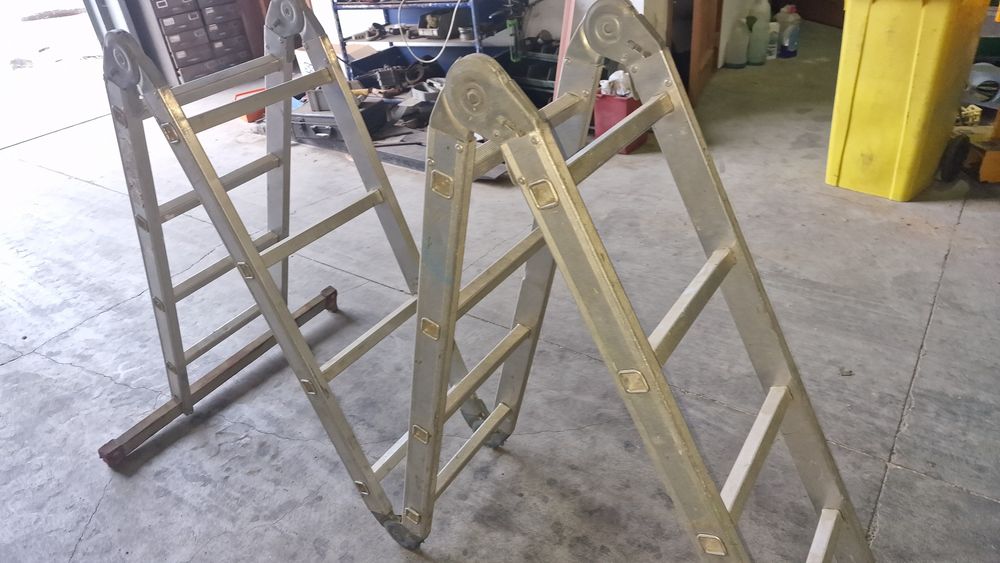 Escadas extensíveis em aluminio