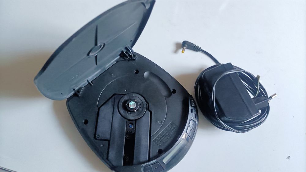 Leitor de CD portátil Panasonic SL-XBS Bass Dispositivo de Música Vint