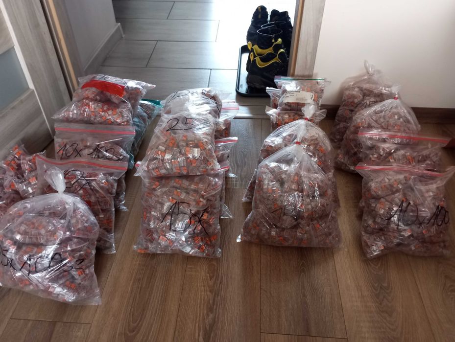 wago szybkozłączki seria 221-613  100 sztuk NAJTANIEJ
