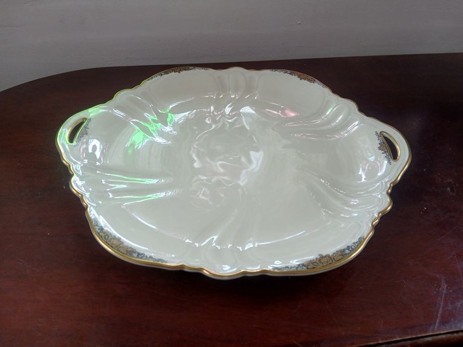 Rosenthal ecru Viktoria patera z uszami