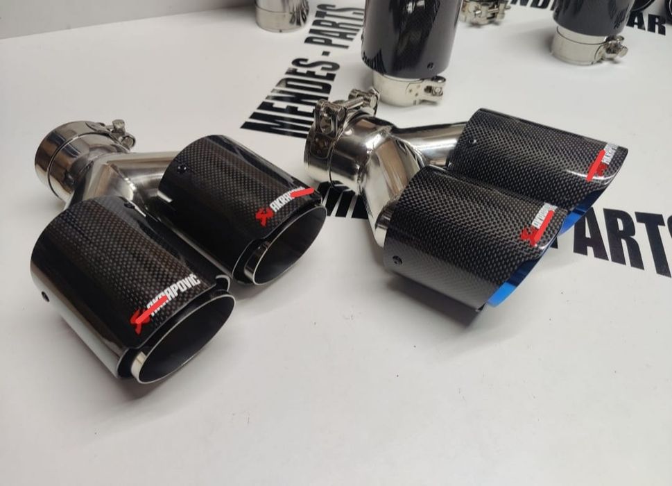 Ponteira tipo akrapovic auto ( ler descrição)