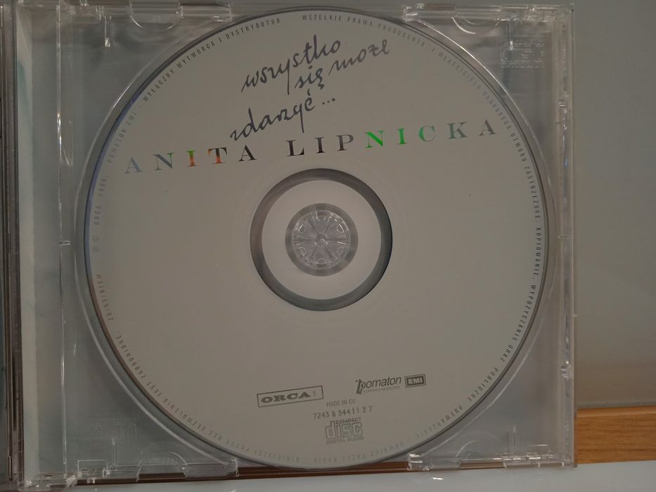 Anita Lipnicka - wszystko się może zdarzyć CD