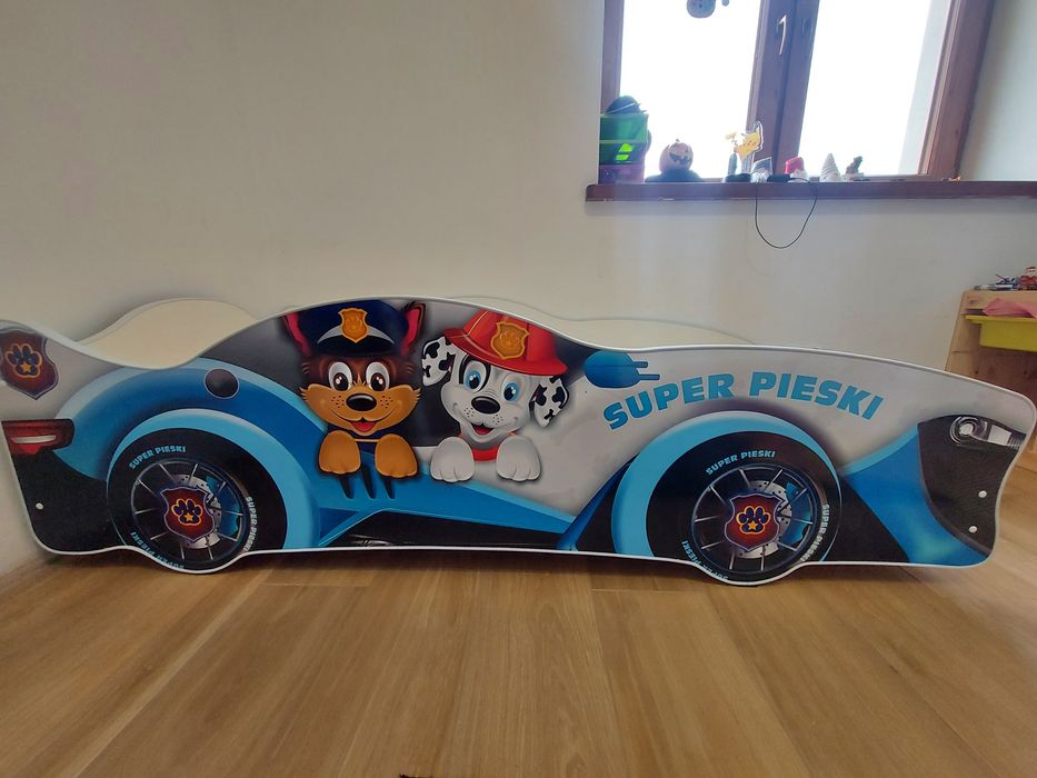 Łóżko dziecięce motyw psi patrol