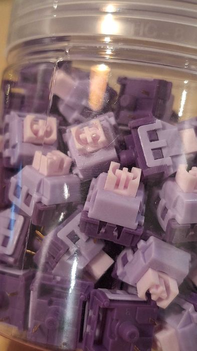 Switches Teclado - LEOBOG Purple Wood