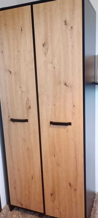 komplet meble młodzieżowe Agata łóżko szafa regał szuflada półka