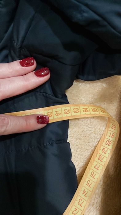 Турция! р.50 пуховик мех шиншила