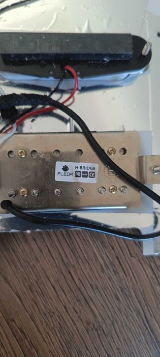 Pickguard Statocaster Washburn Fleor Humbucker Single