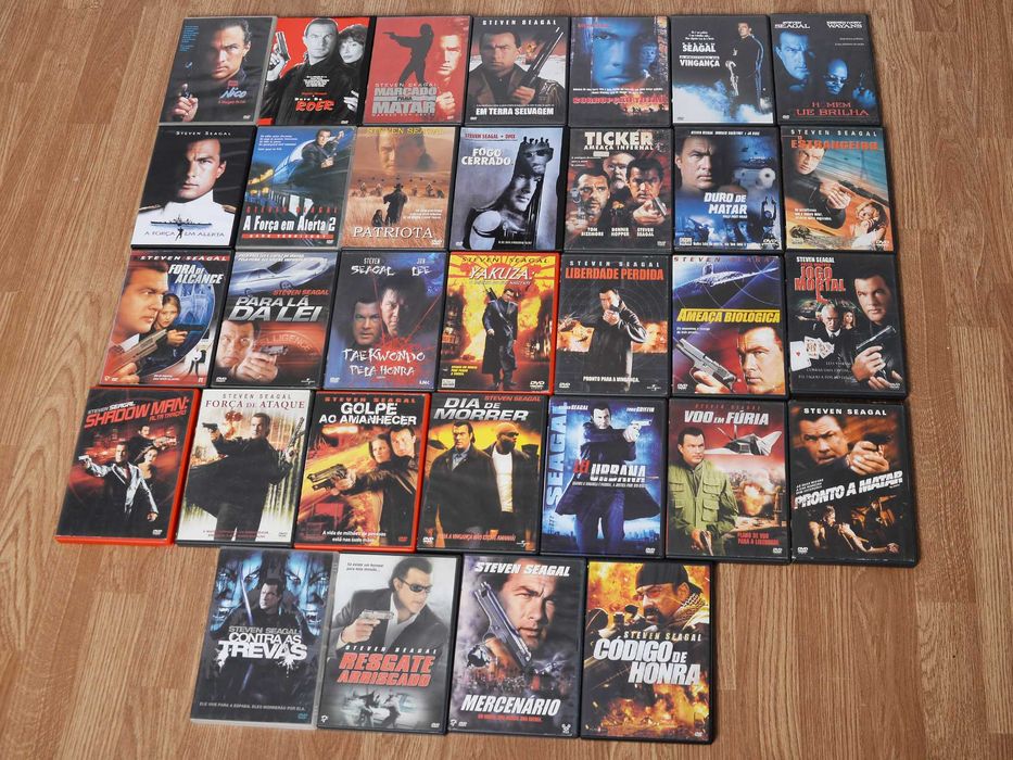 Steven Seagal  DVD`S Originais