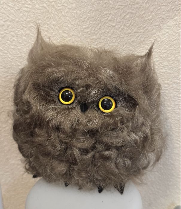 Декоративная сова ,игрушка ,сувенир