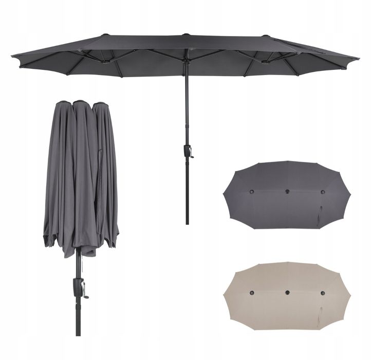 Parasol ogrodowy 460x270cm