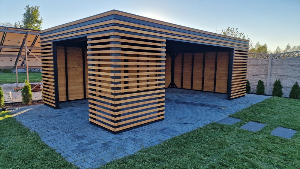 Nowoczesna Altana Ogrodowa ATENA v2 4x7