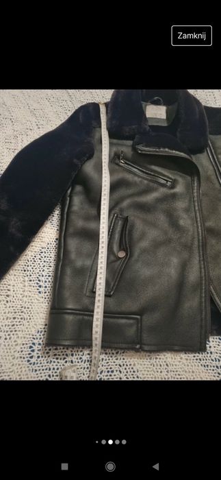 Kurtka Zara  damska eko skóra/ korzuch