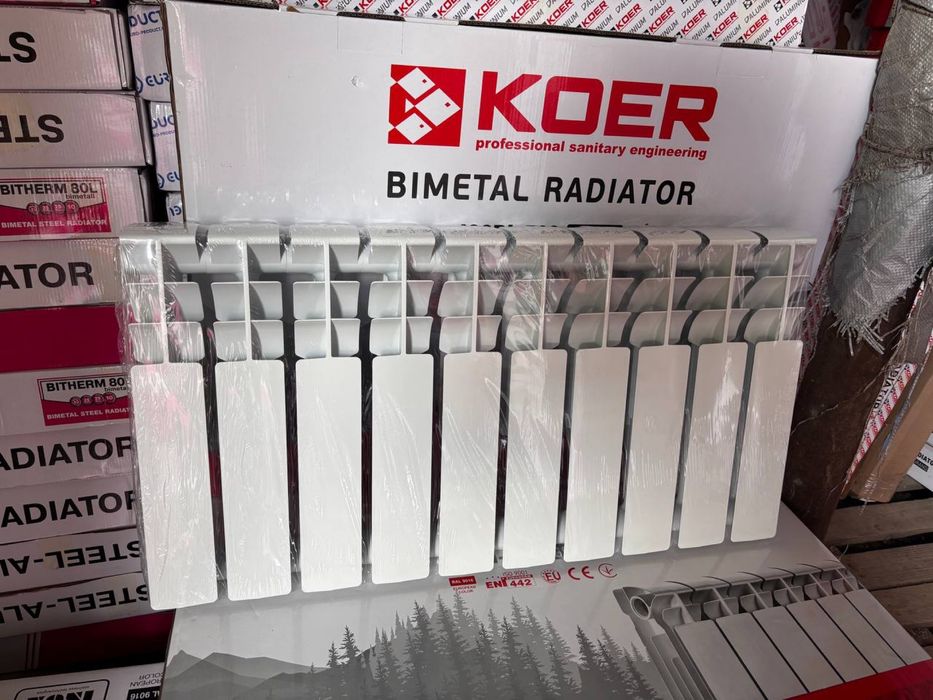 Біметалевий радіатор KOER EXTREME 350/100