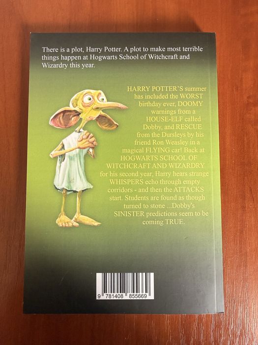 Harry Potter and the Chamber of Secrets / Гаррі Поттер і Таємна Кімната книга англійською