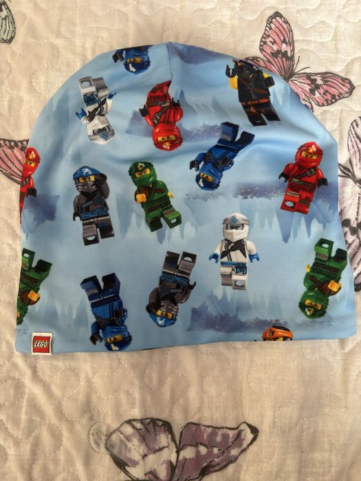 Шапка для хлопчика.Нова.Lego.Сніговичок.