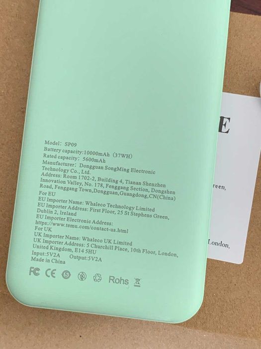 Power bank 10000 mah