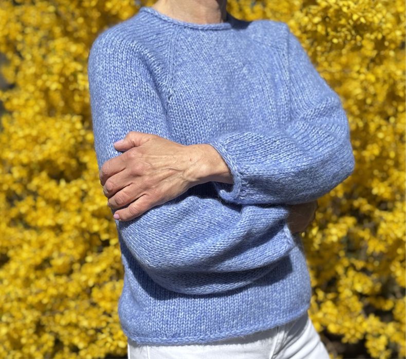 Sweter bawełna alpaka