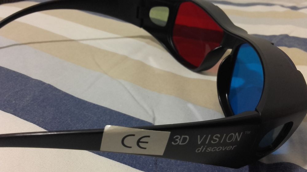 Okulary 3D vision uniwersal ABS filmów tv kino zdjęcia komputer laptop