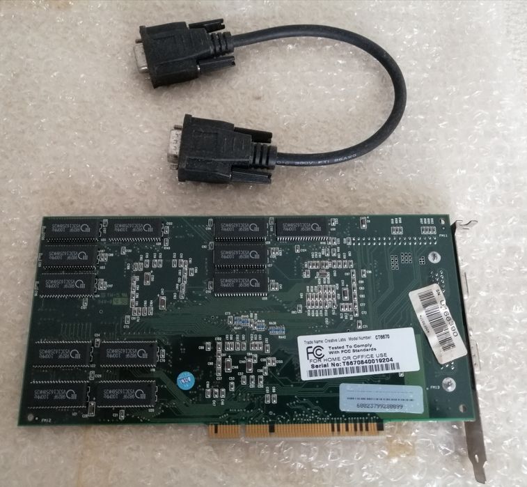 Placa 3Dfx Creative Voodoo 2 (CT6670)