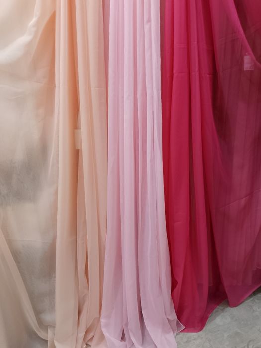 Розпродаж.тюль шифон.різні кольори.