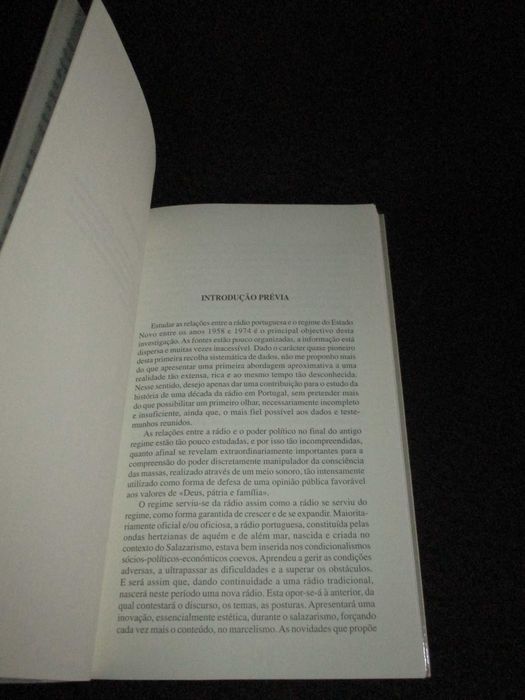 Livro A Rádio em Portugal Dina Cristo