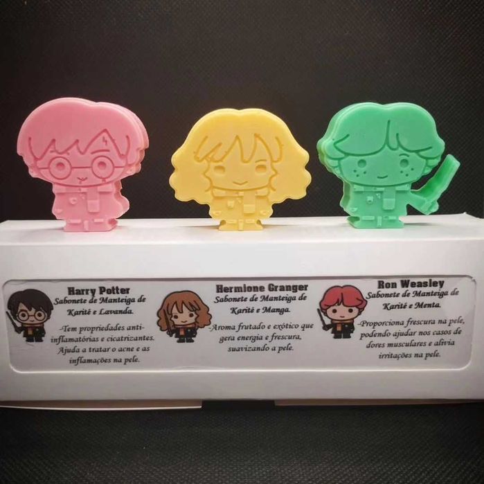 Sabonetes de Manteiga de Karité - Harry Potter