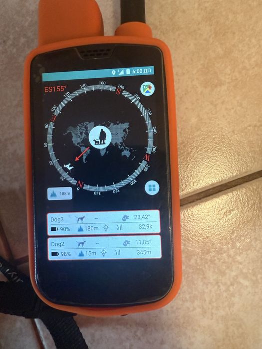 Ошейник для дрессировки и отслеживание охотничьих собак