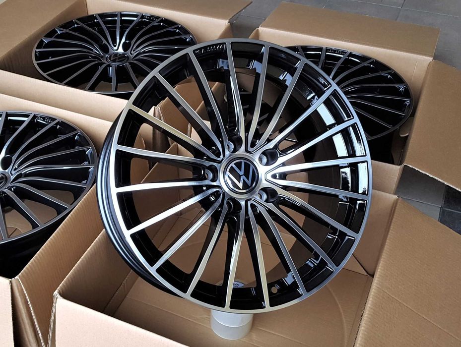 Alufelgi 18 VW T5 T6 Transporter Caravelle Multivan Czarne 5x120 429#