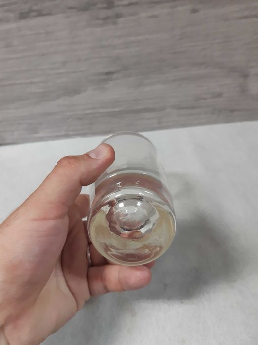 Raro Copo vidro antigo, Sociedade Central Cerveja Topázio