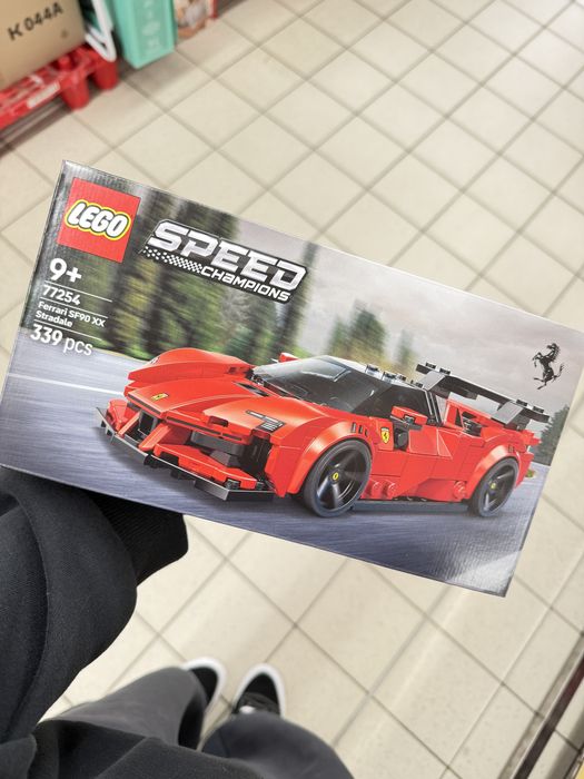 Конструктор LEGO Speed Champions Ferrari, Bugatti, McLaren, Formula 1