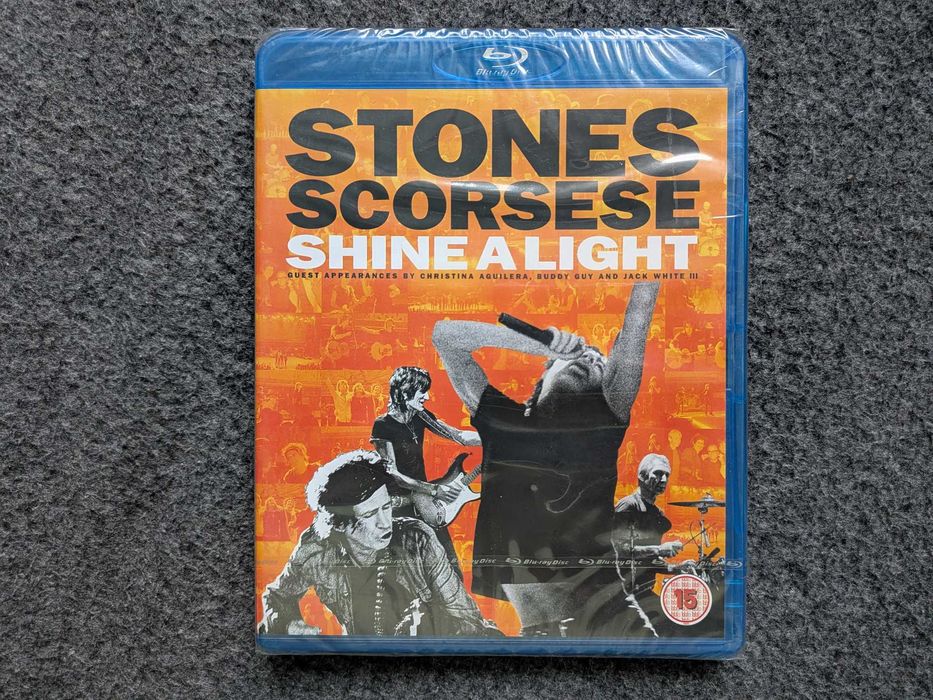 Rolling Stones Shine a light Blu Ray Новий диск BluRay