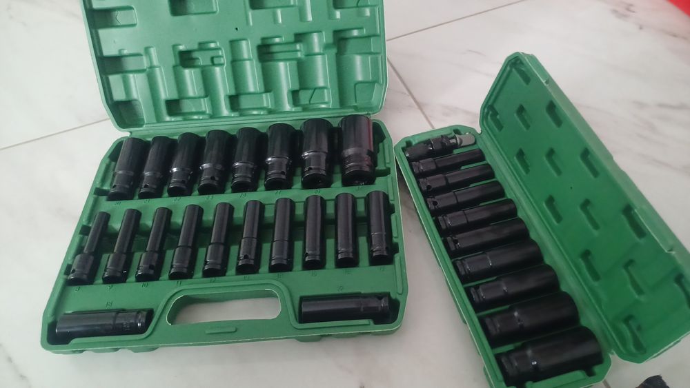 Набір метричних ударних головок 10-15-20шт.