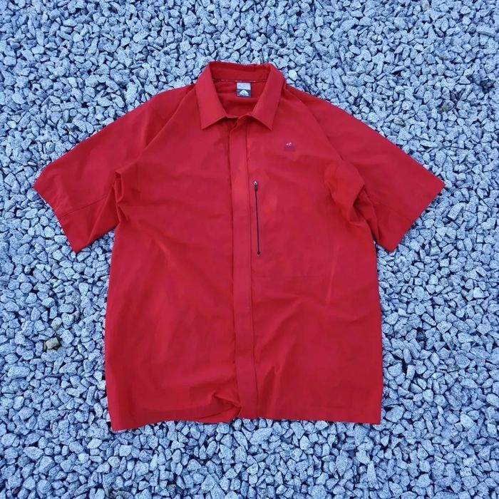 Nike ACG koszula męska czerwona XL gorpcore vintage y2k