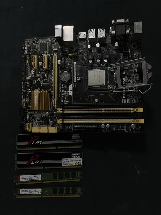 H81 i5-4460 32gb озу DDR3