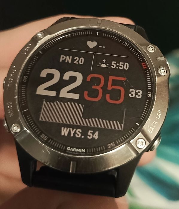 Zegarek Garmin 6 sprawy 100%