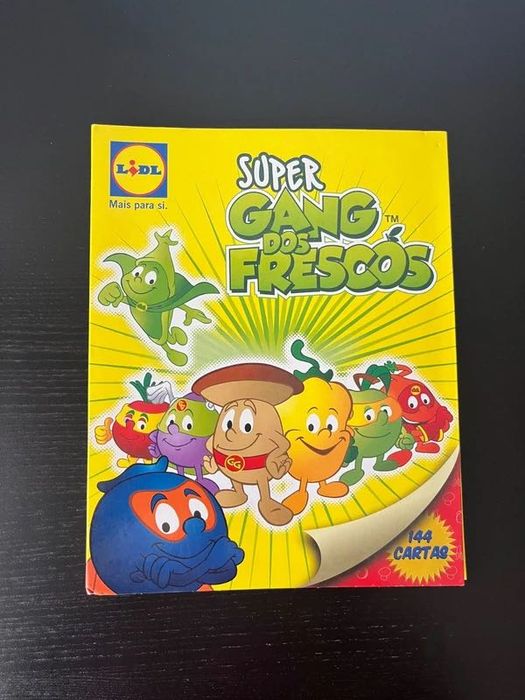 Caderneta Super Gang dos Frescos Lidl (Incompleta)