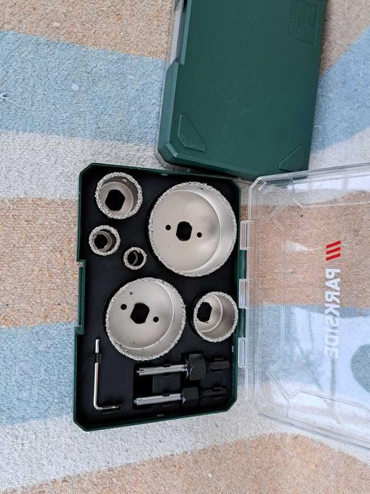 PARKSIDE Свердла коронки по бетону і плитки кільцева пила