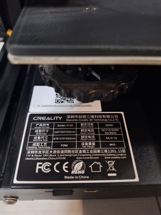 Drukarka 3D Creality model ENDER-3 v2