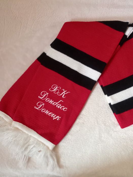 Шарф болельщиков трикотажный