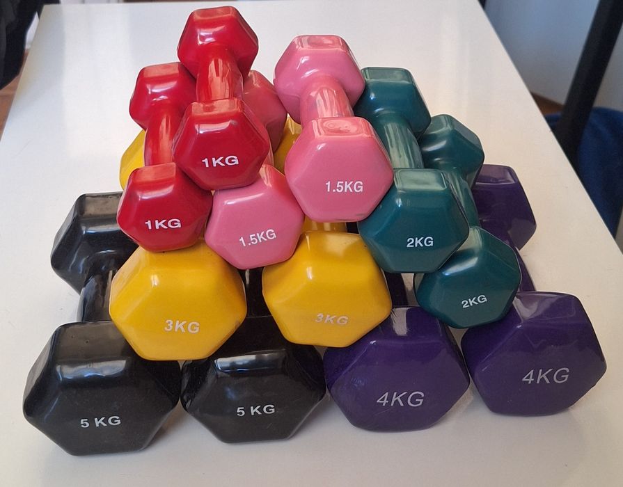 Sprzedam zestaw hantli 33 kg