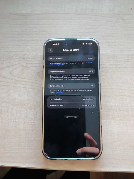 iPhone 16 Pro Max 256GB - Bateria 98% - Como Novo